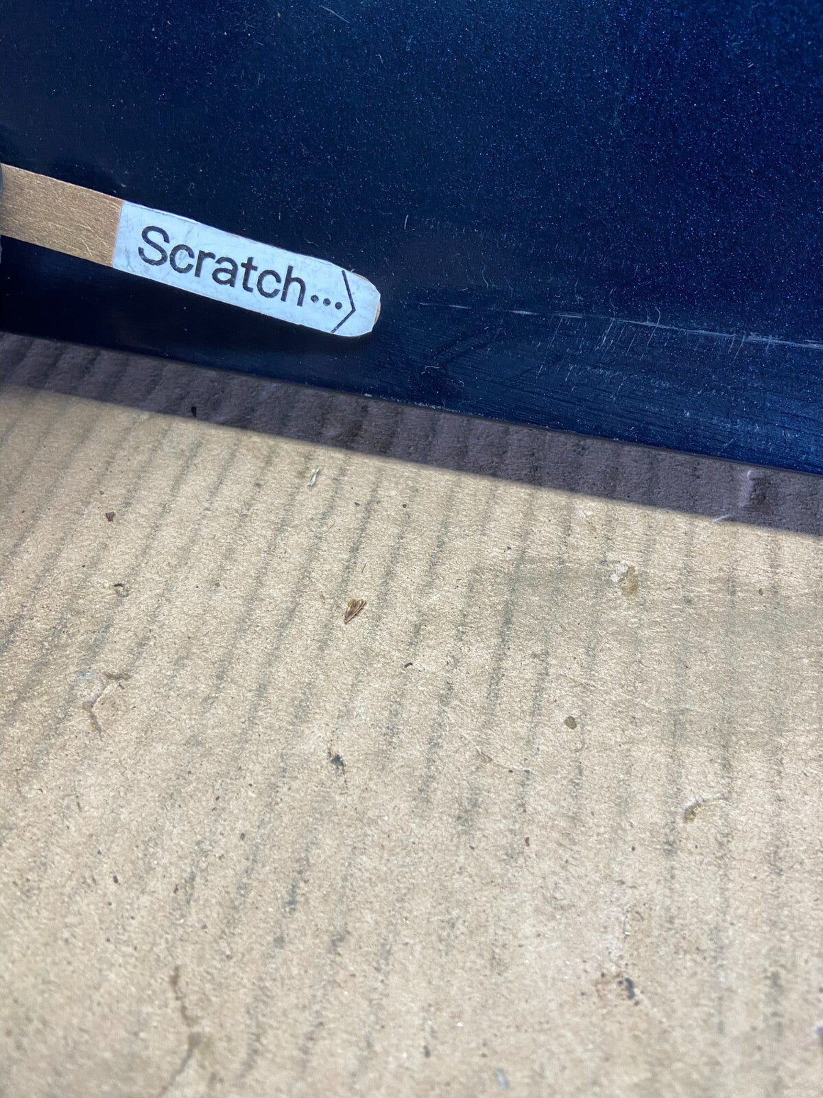 2003 to 2008 Toyota Matrix upper tailgate deck lid spoiler trim D94143