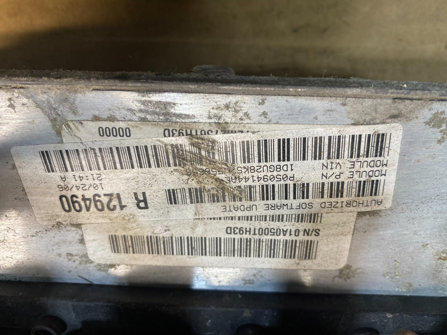 2007 Jeep Liberty Nitro 3.7L Engine Control Unit ECU ECM AD7477 DG3