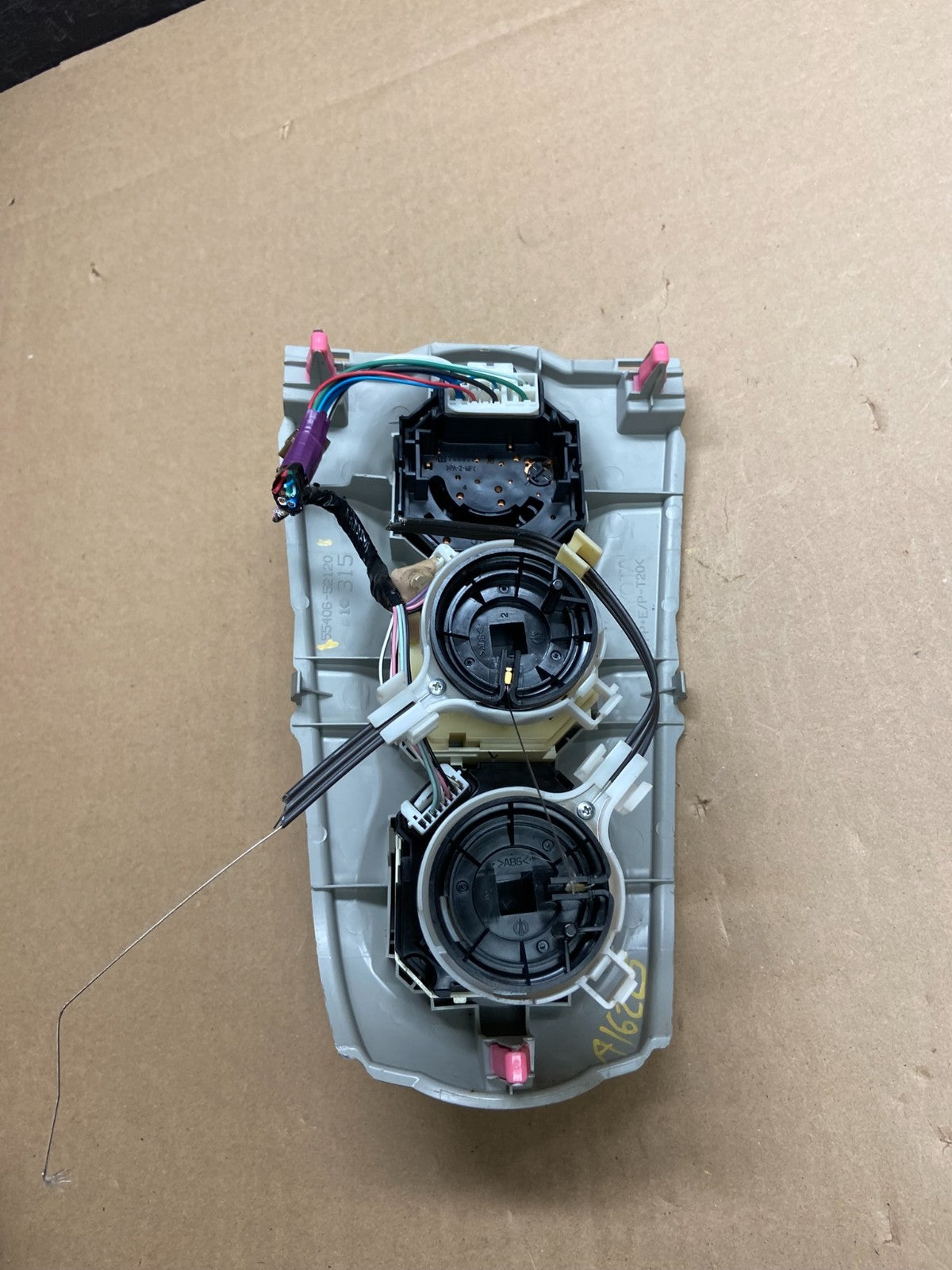 2000 to 2005 Toyota Yaris A/C Heater Climate Control Unit Switch AI6225 DG5