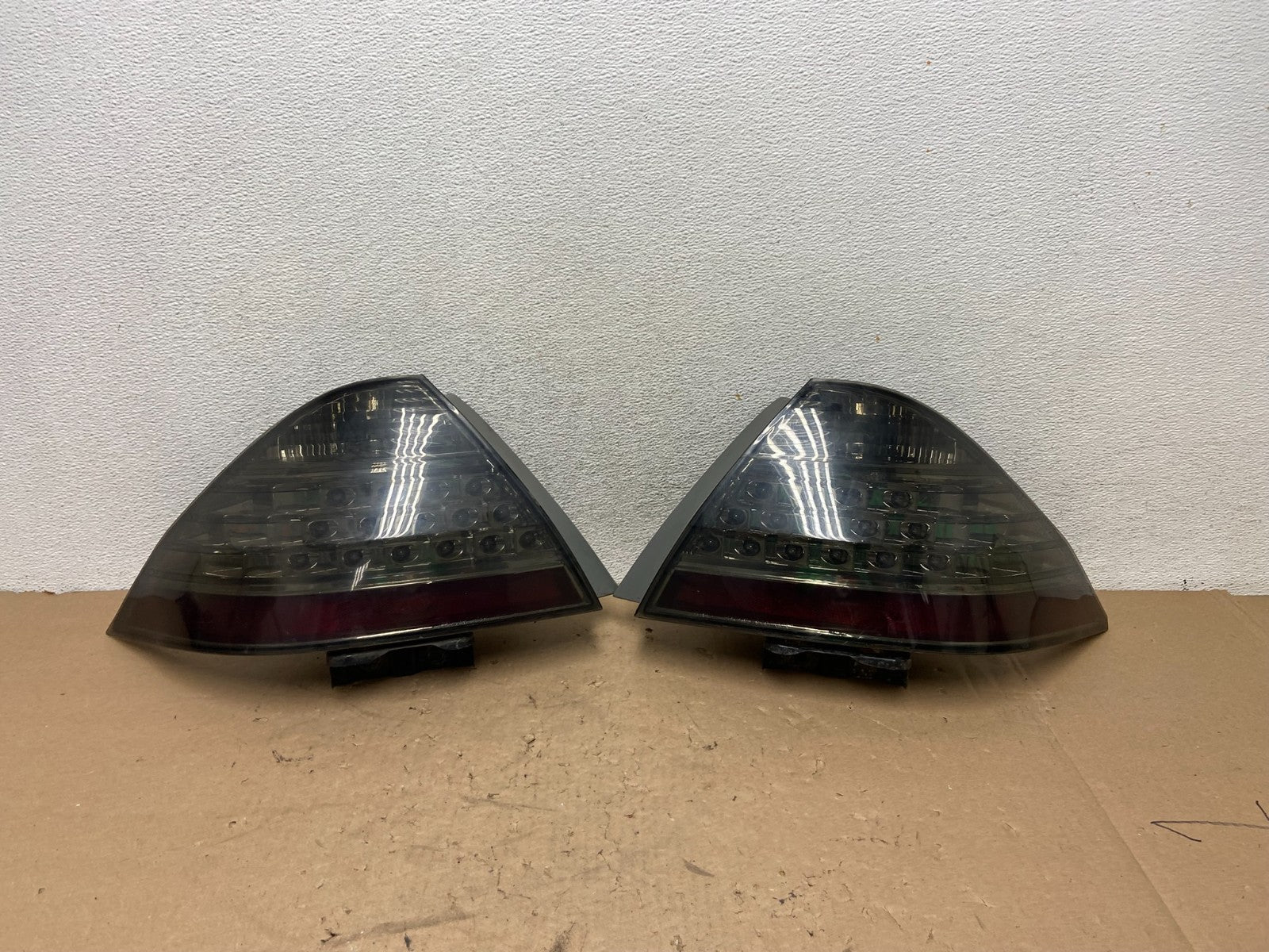 2006 to 2007 Honda Accord EX Sedan Smoke LED Left+Right Side Tail Lights AG43240