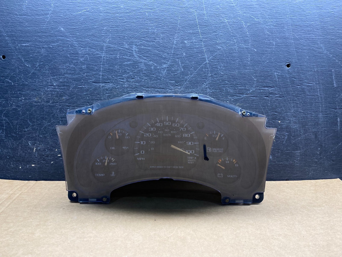 2000 to 2005 Chevrolet Astro Cluster Gauge Speedometer ECM AH7094 DG0