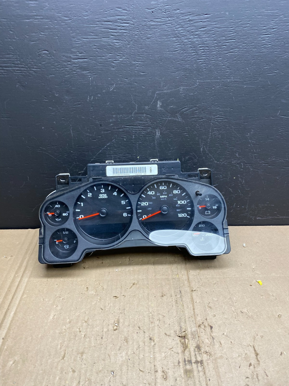 2007 2012 GMC Yukon Tahoe Sierra Speedometer Cluster Gauge Oem AB9056 DG0