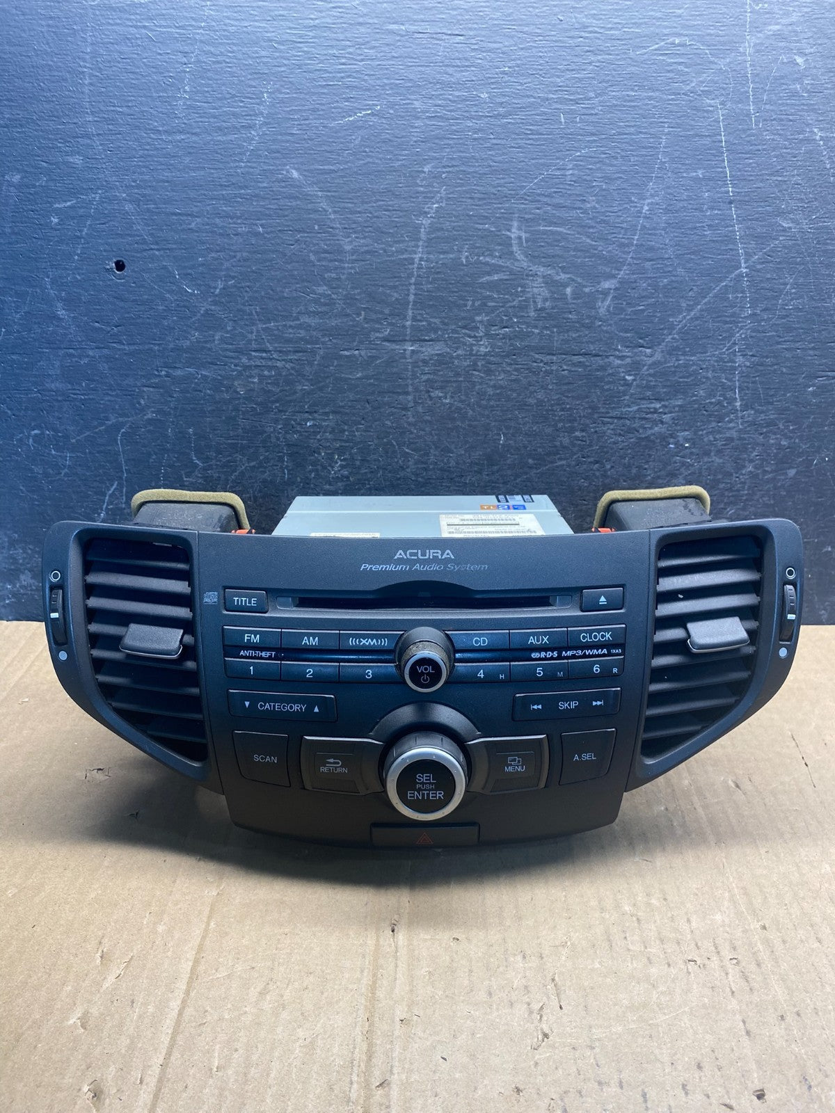 2009 to 2010 Acura TSX AM/FM CD Player Radio Audio System Air Vent AG3771 DG0