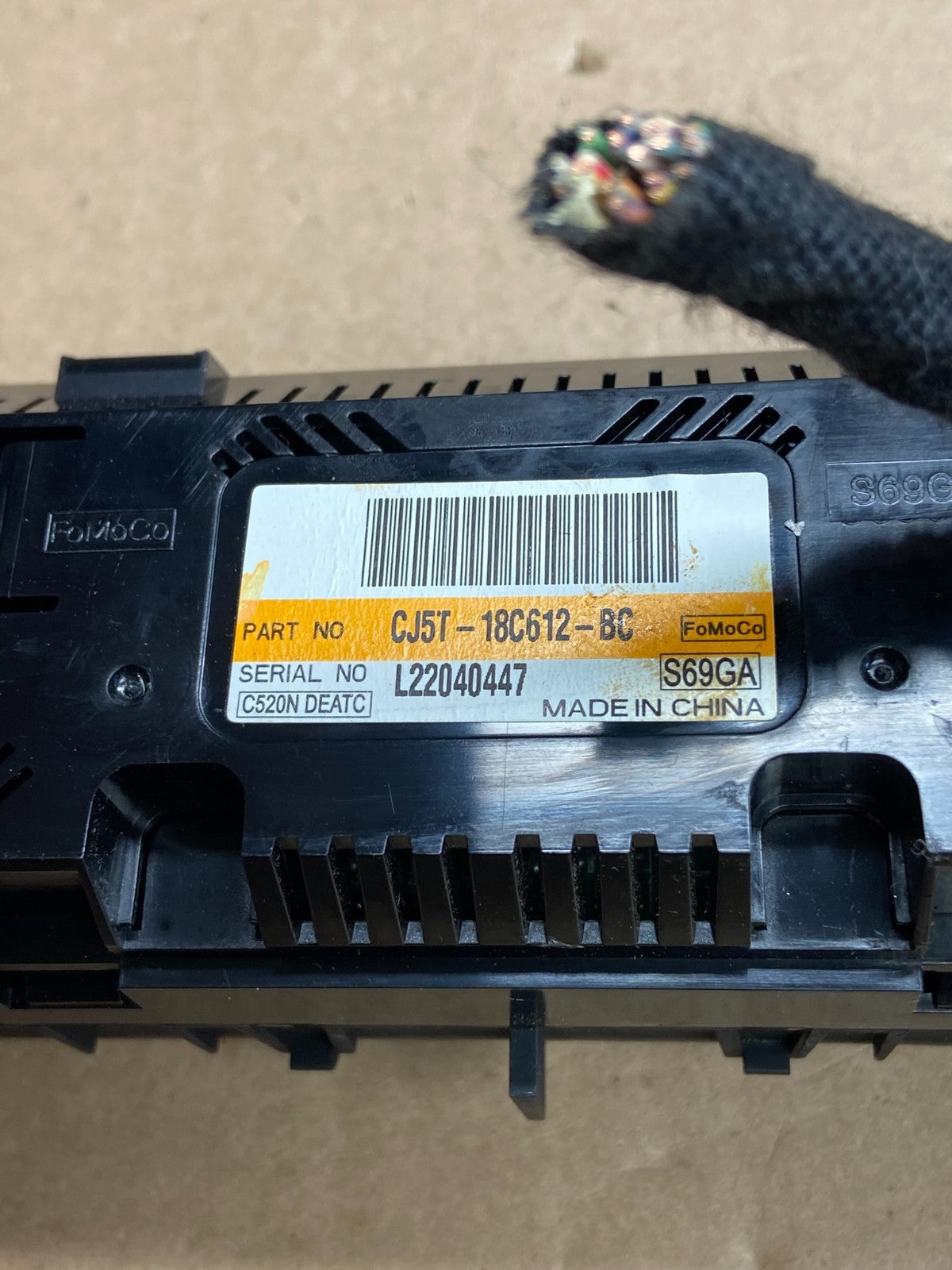 2013 2014 2015 Ford Escape Ac Heater Climate Control Temperature AI6024 DG4