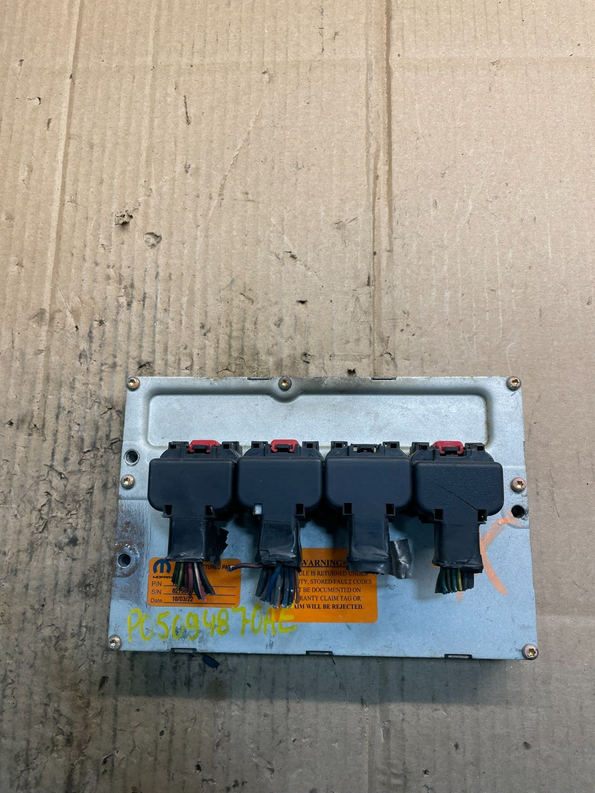 2007 Jeep Grand Cherokee  Commander 5.7L Engine Computer ECU PCM OEM X4080 DG0
