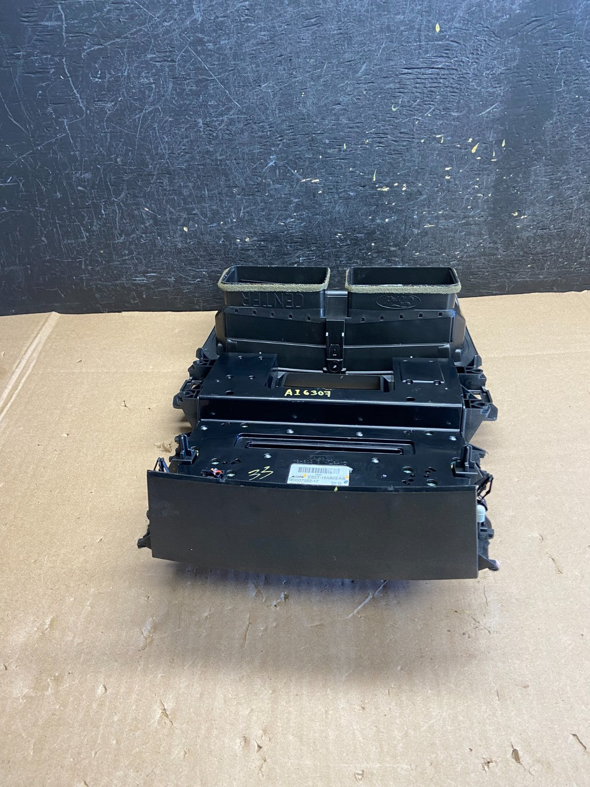 2014 2015 Ford Explorer Radio Climate Control Trim Bezel Panel AI6307 DW3