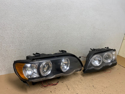 2000-2003 BMW X5 E53 LED Left+Right Set LED Projector Headlight R6549 C DG1