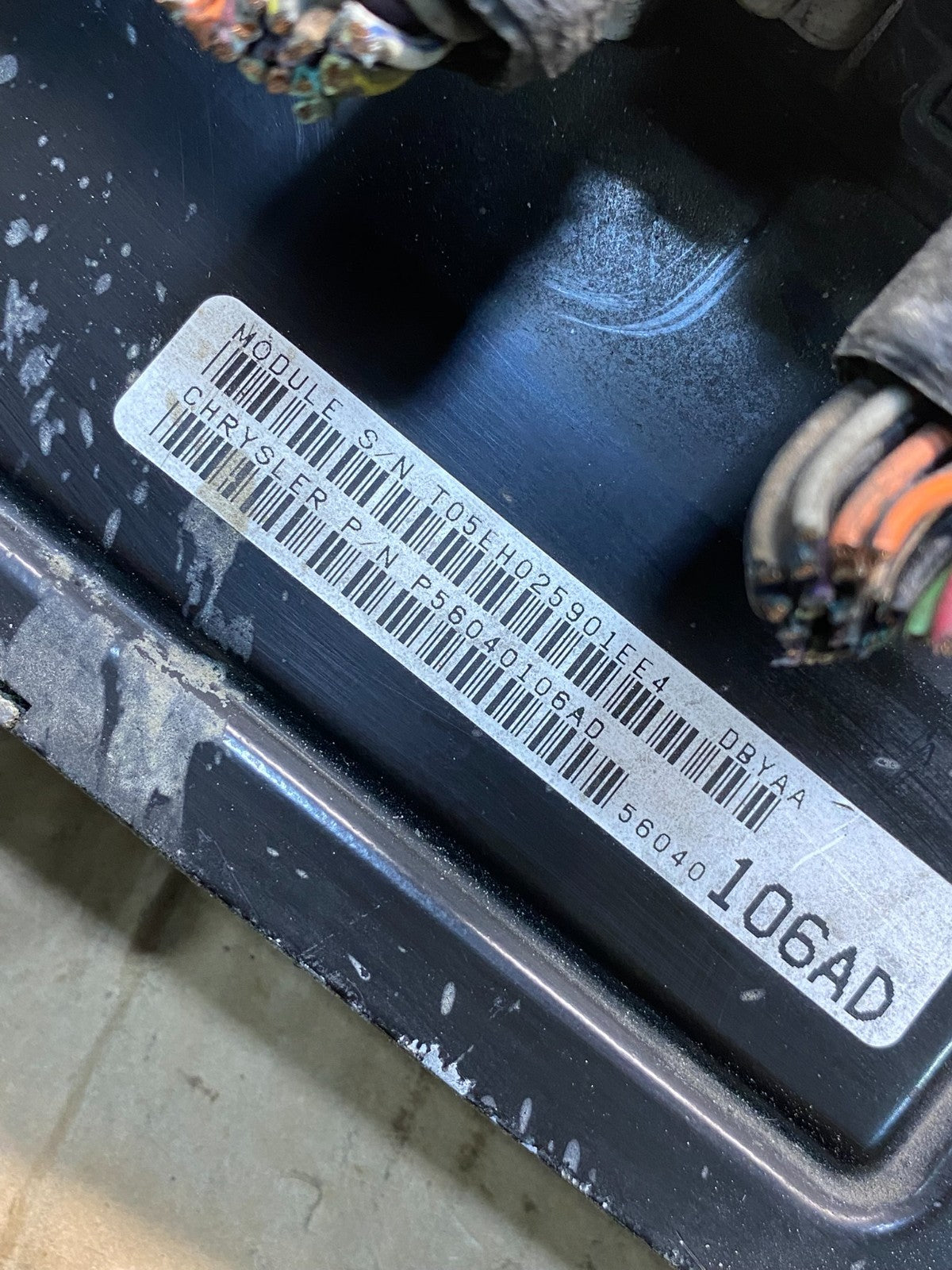 1999 Dodge Durango 5.2L Engine Computer Module ECU PCM ECM AI0273 DW2