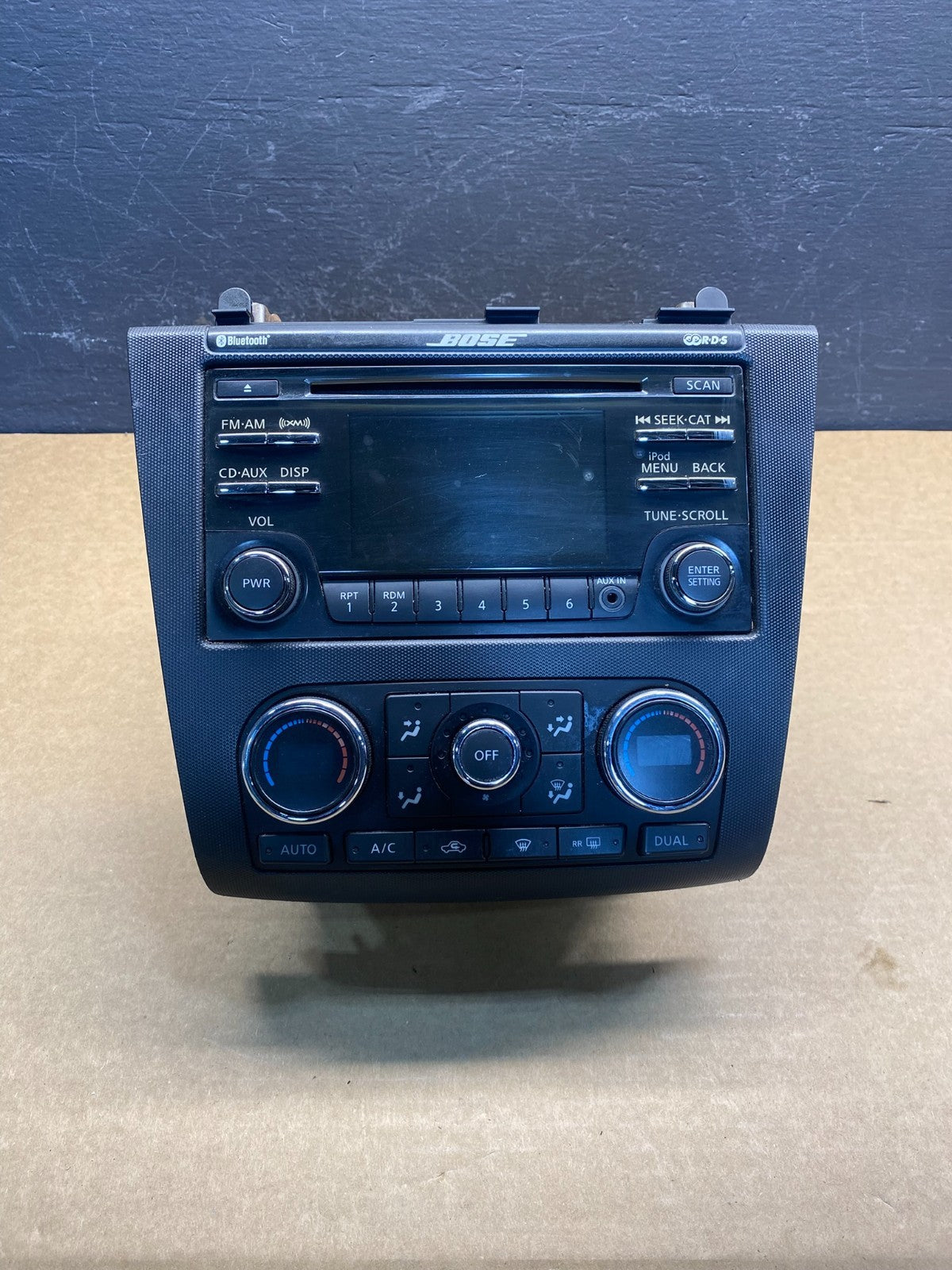 2010 to 2012 Nissan Altima Radio Cd Mp3 Player AUX Climate Control ac8046 DG0