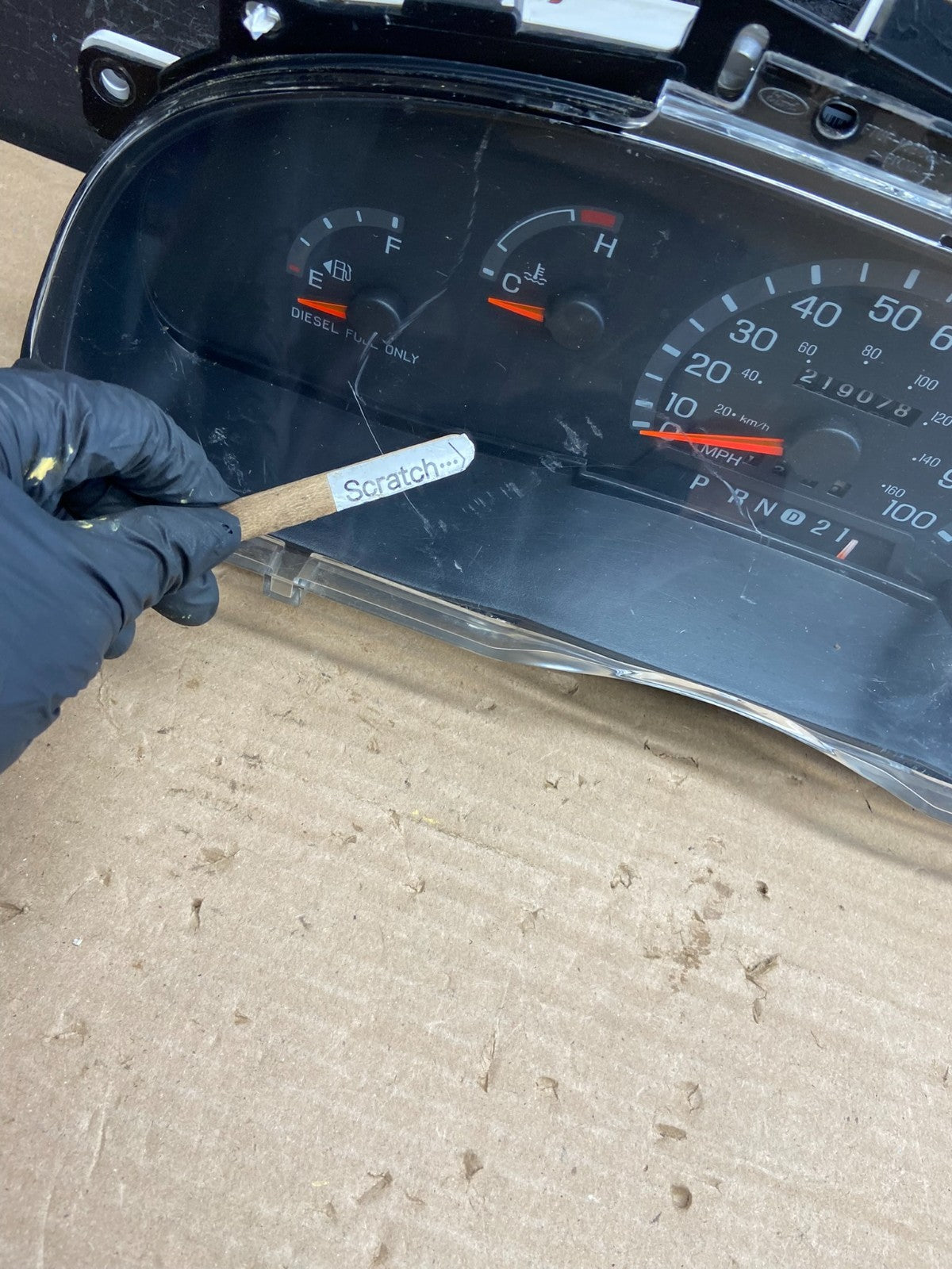 2001-2002 Ford Econoline E250 E350 Van Speedometer Instrument Cluster AG0315 DG1