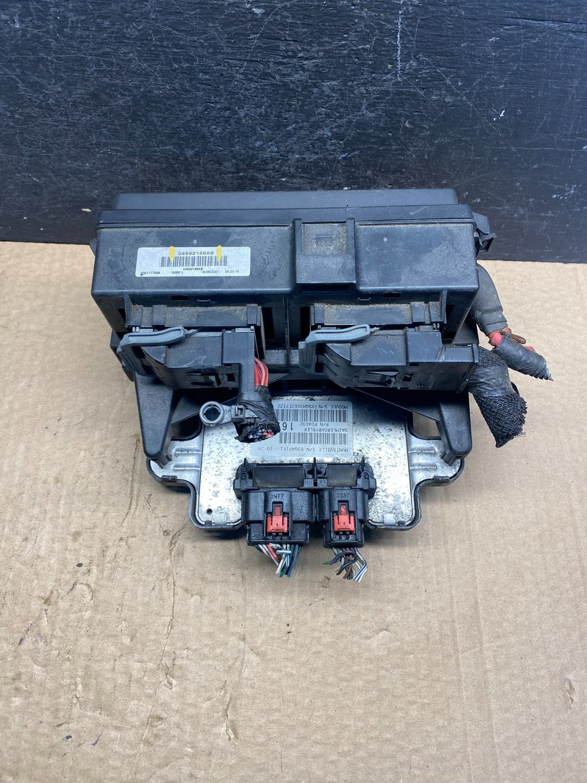 2008 Jeep Grand Cherokee Fuse Box Relay Panel BMC Body Module af7492 DG0