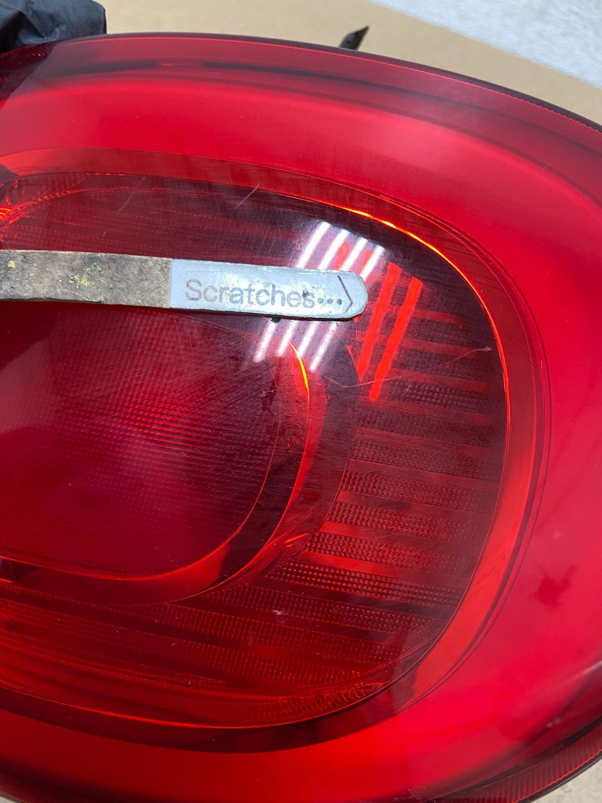 2014 to 2017 Fiat 500L Right Passenger RH Side Tail Light AF9701 DG3