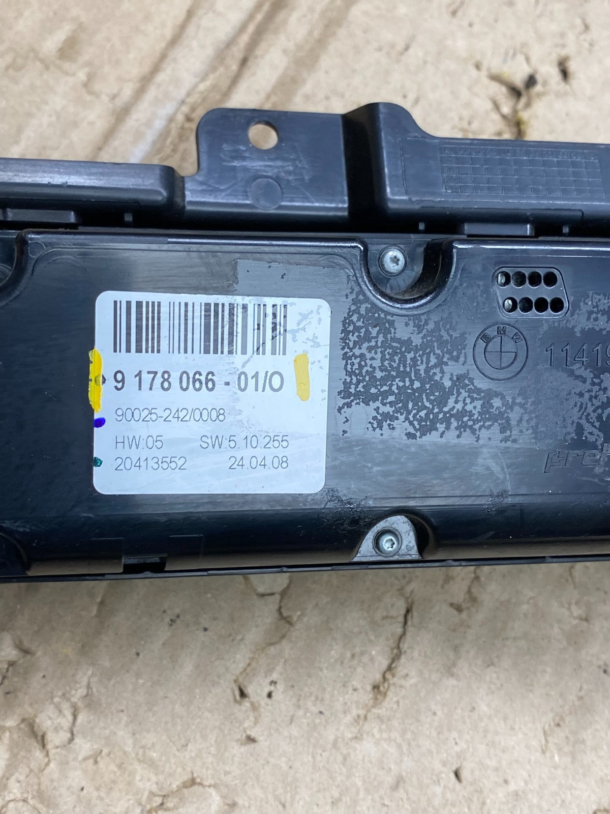 2007-2013 Bmw X5 AC Heater Climate Control Temperature Panel Trim Oem X6008 DG5