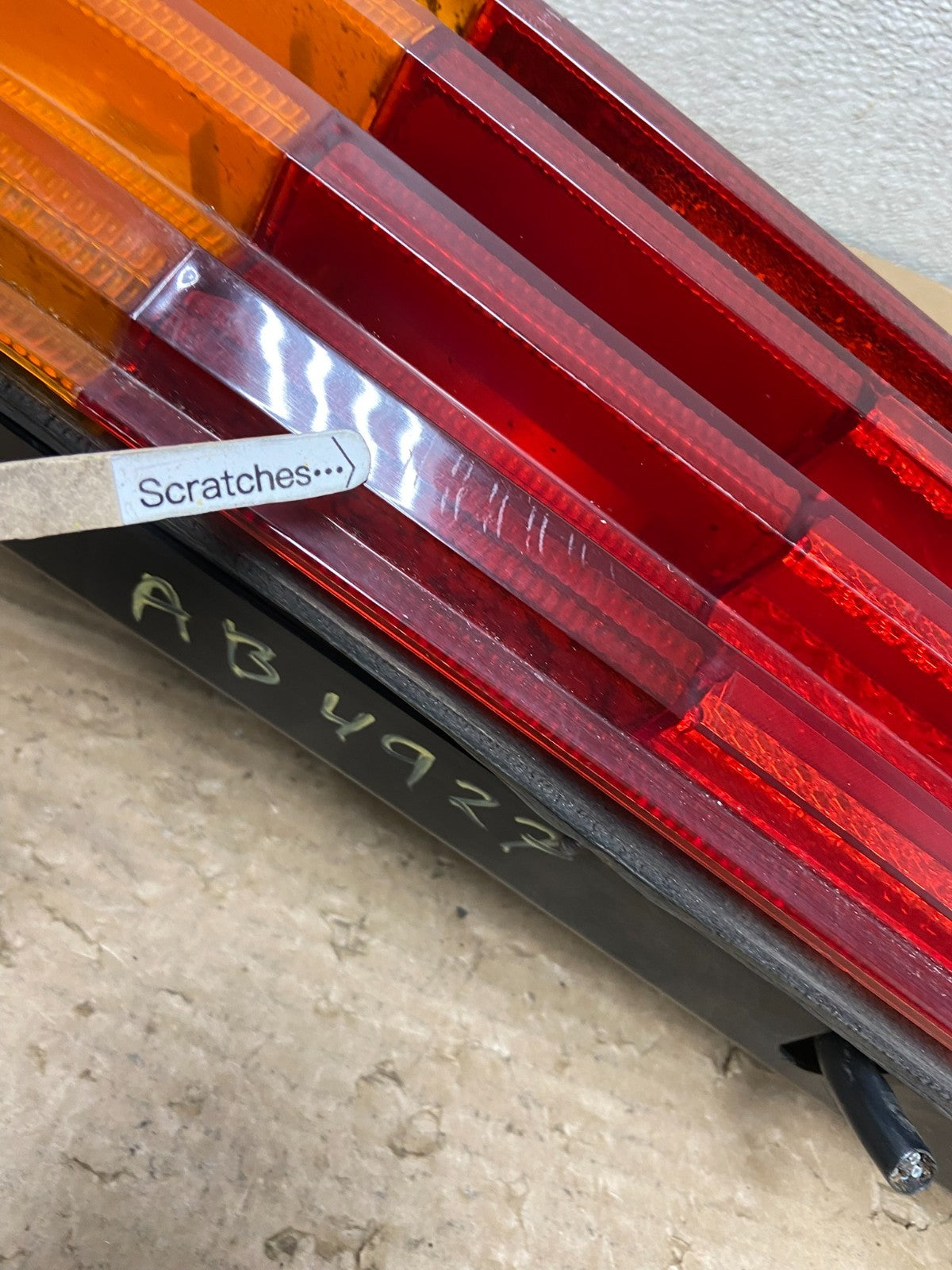 1973 to 1980 Mercedes W116 S-Class Left Driver LH Side Tail Light AB4927 LK3