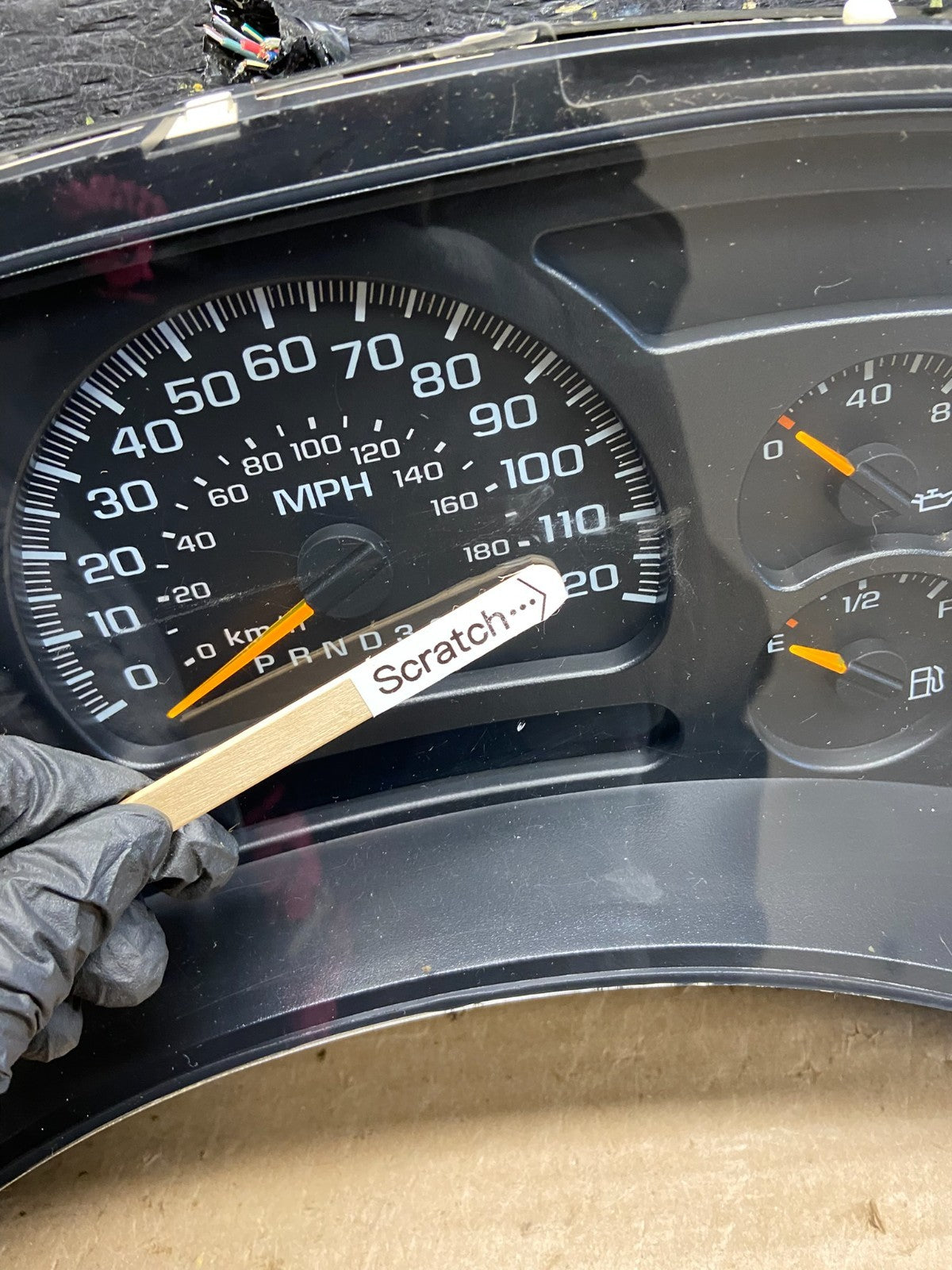 2003 to 2006 Chevrolet Avalanche Speedometer Instrument Cluster ah3757 DG5