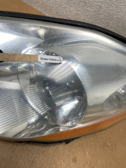 2006 to 2010 Toyota Sienna Left Driver Lh Side Headlight Halogen Z7018 DW4