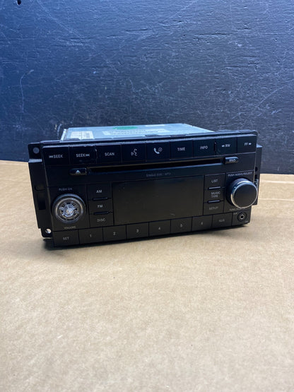 2007-2012 Chrysler Dodge Jeep Ram Radio CD MP3 AUX Receiver AD7563 DG0