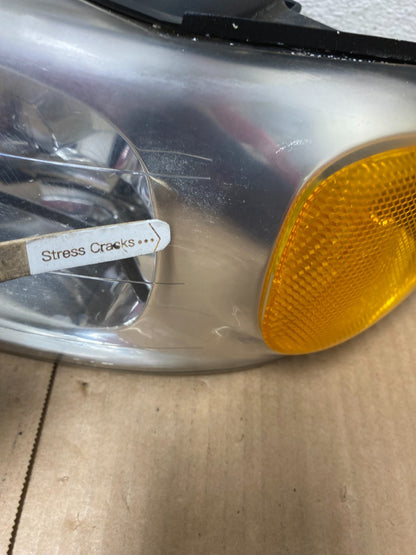 1998 to 2002 Lincoln Navigator Left+Right Halogen Headlights AI6726 DW6