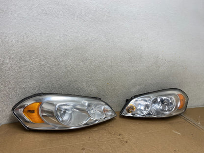 2006 - 2013 Chevrolet Impala Left+Right Set Headlights Halogen Z1395 DW2