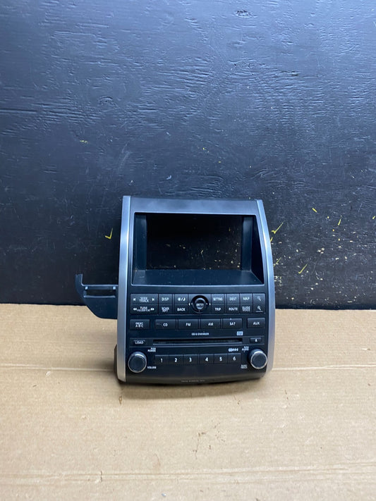2007 - 2008 Nissan Maxima Center Dash Radio Surround Bezel Trim Vents W6474 DG0