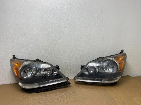 2008 2009 2010 Honda Odyssey Left+Right Set Halogen Headlights AD8839 DW0
