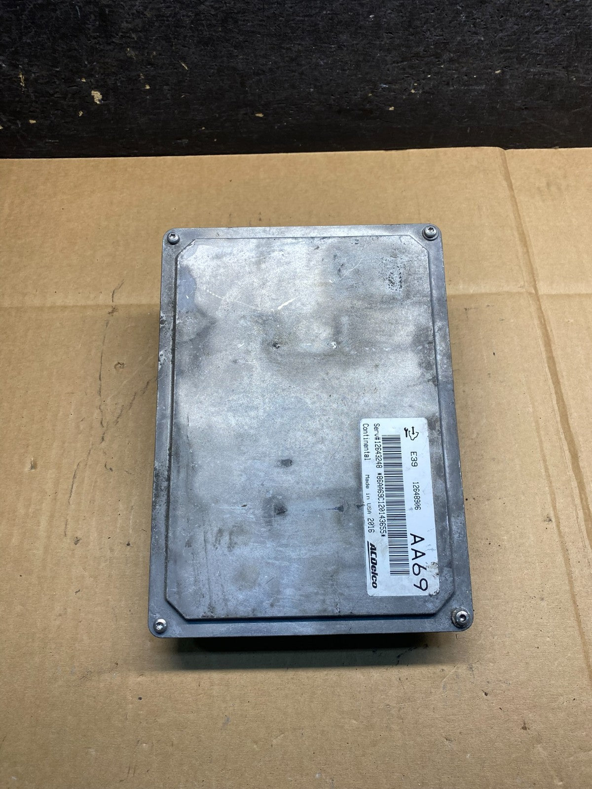 2012 - 2016 Chevrolet Equinox Ecu Engine Control Module Ecm 12648906 AI9880 DW1