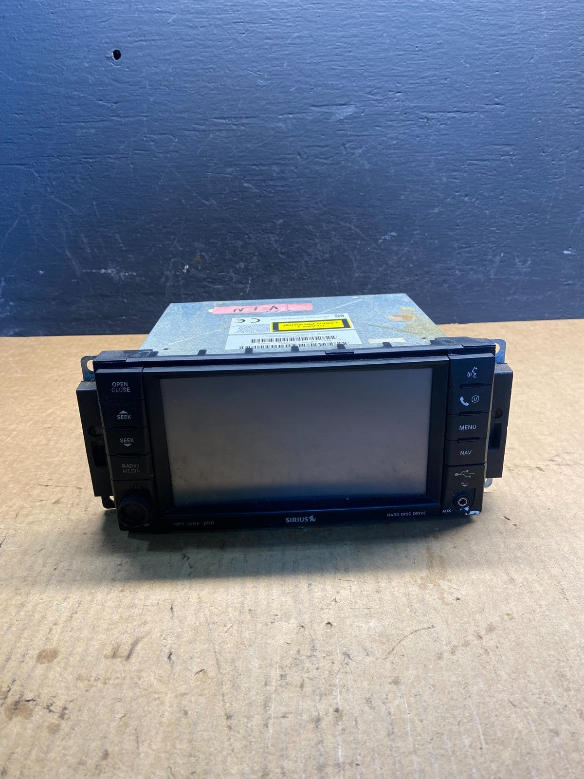 2008 2013 Jeep Dodge Chrysler Screen Display CD Player Satellite Radio AC6935 DG0