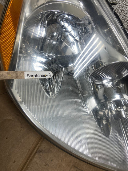 2002 to 2004 Nissan Altima Left+Right Side Set Halogen Headlights OEM AA1318 DW3