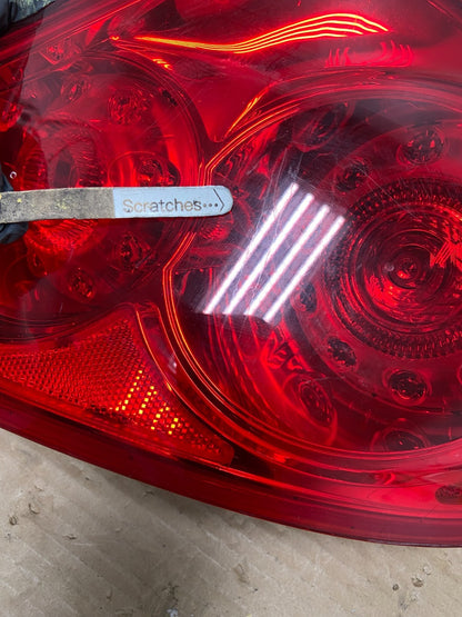 2007 to 2013 Infiniti G35 G37 Sedan Right Passenger Rh Tail Light AG8969 DW3