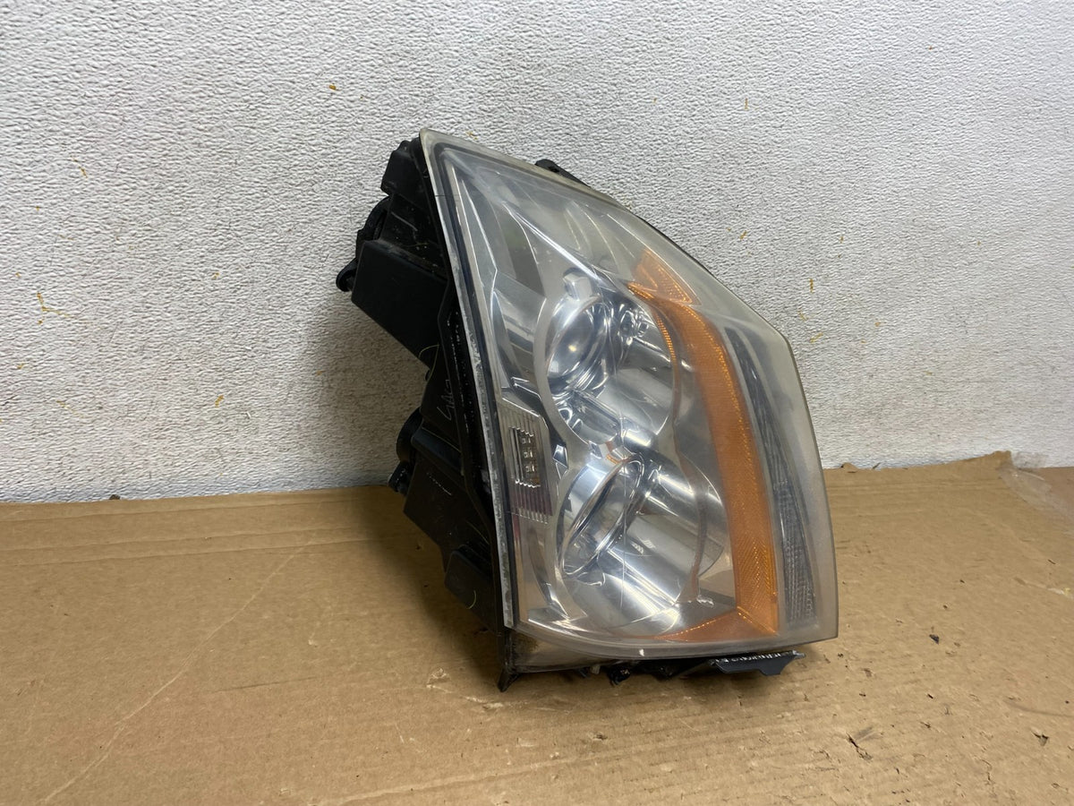 Halogen 2008 to 2014 Cadillac CTS Headlight Right Passenger Rh AH8530 DW1