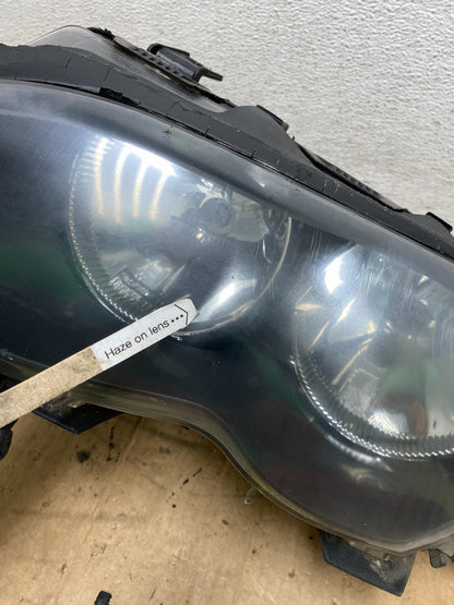 2002 to 2005 BMW 3 E46 Sedan Left Driver LH Halogen Headlight AD6373 DW4