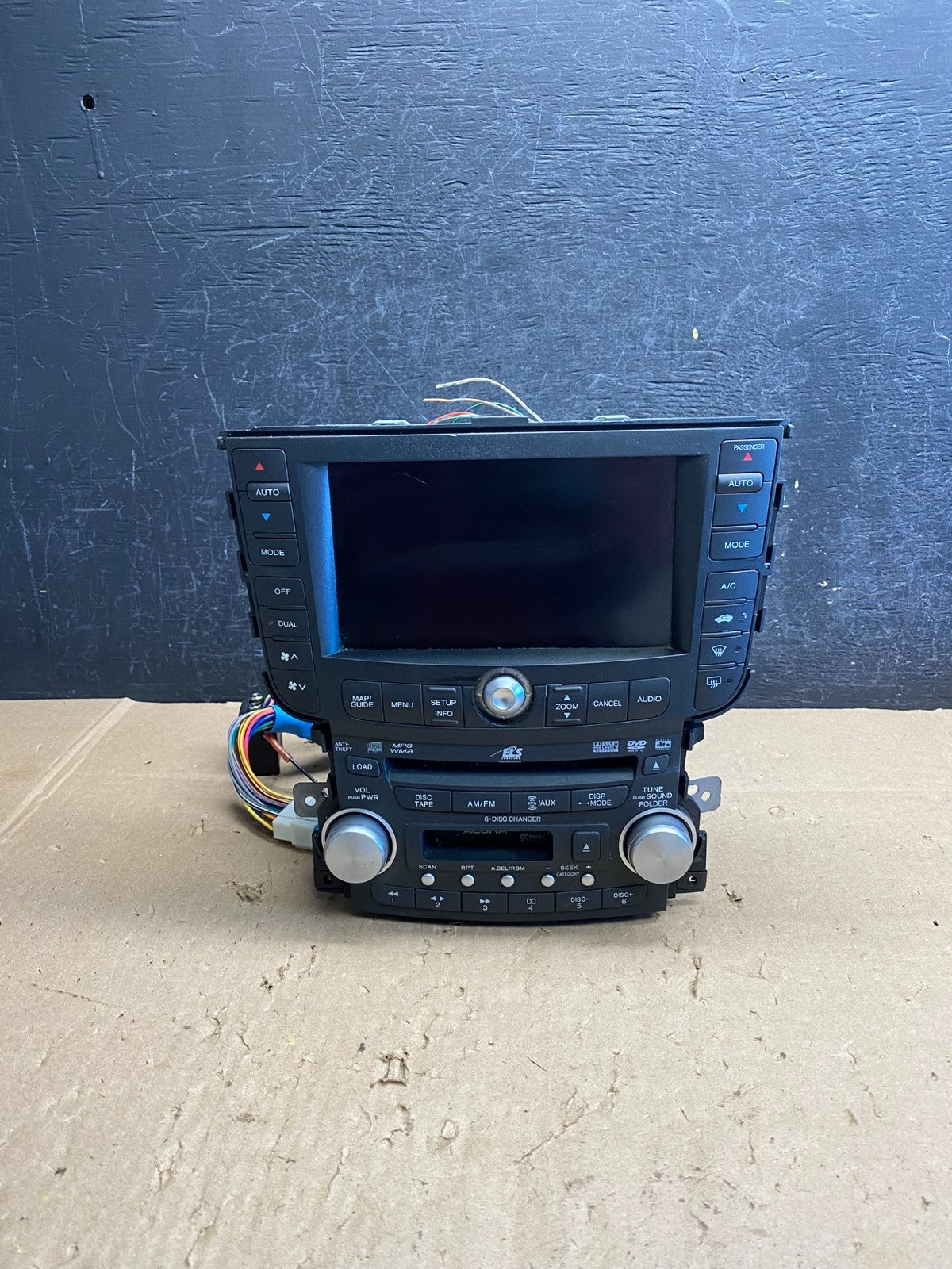 2007 2008 Acura TL Infomation Radio Climate Control AJ1581 DG0