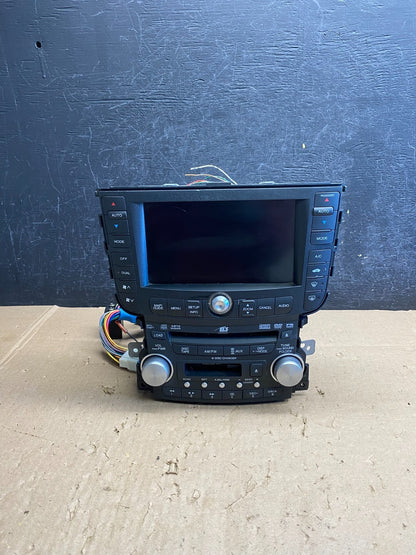 2007 2008 Acura TL Infomation Radio Climate Control AJ1581 DG0