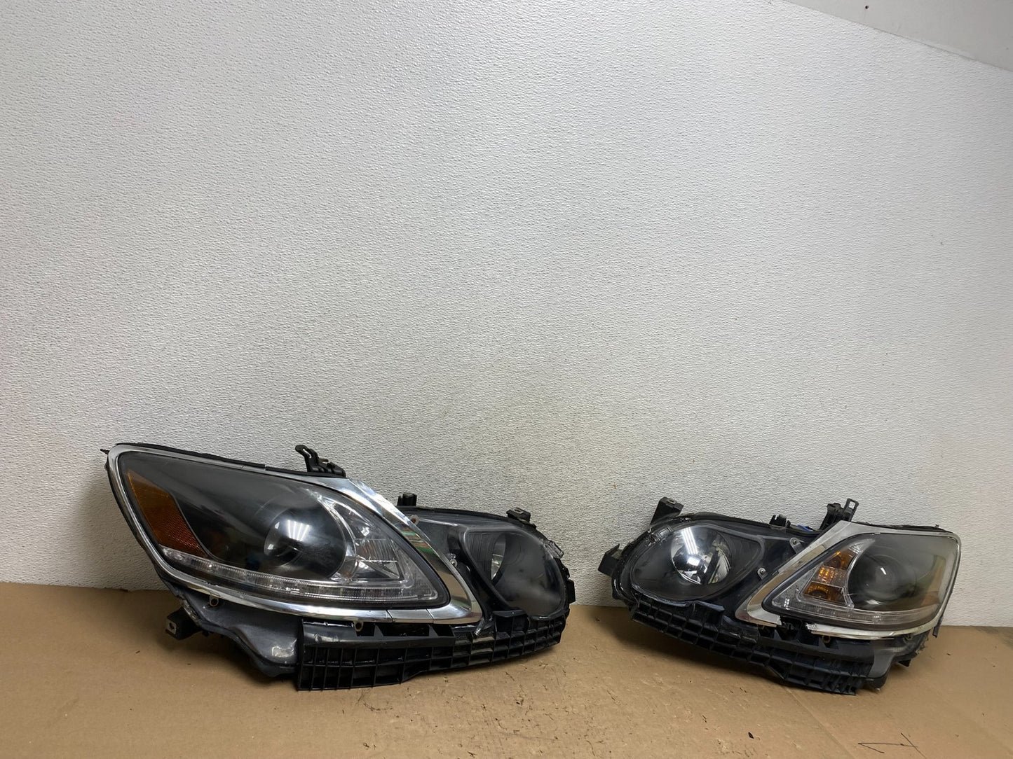 2006 - 2011 Lexus GS430 GS350 Left+Right Set Xenon Hid Black Headlight AG4448 DW2