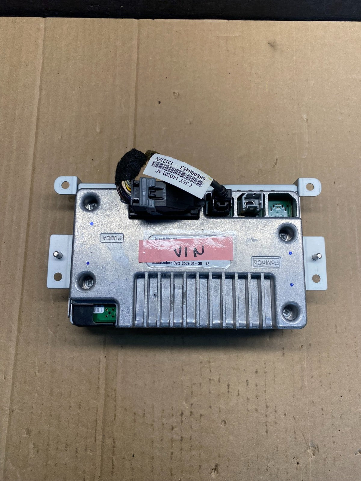 2013 to 2015 Ford C-MAX Radio Info Navigation Display Screen AG3749 DW3
