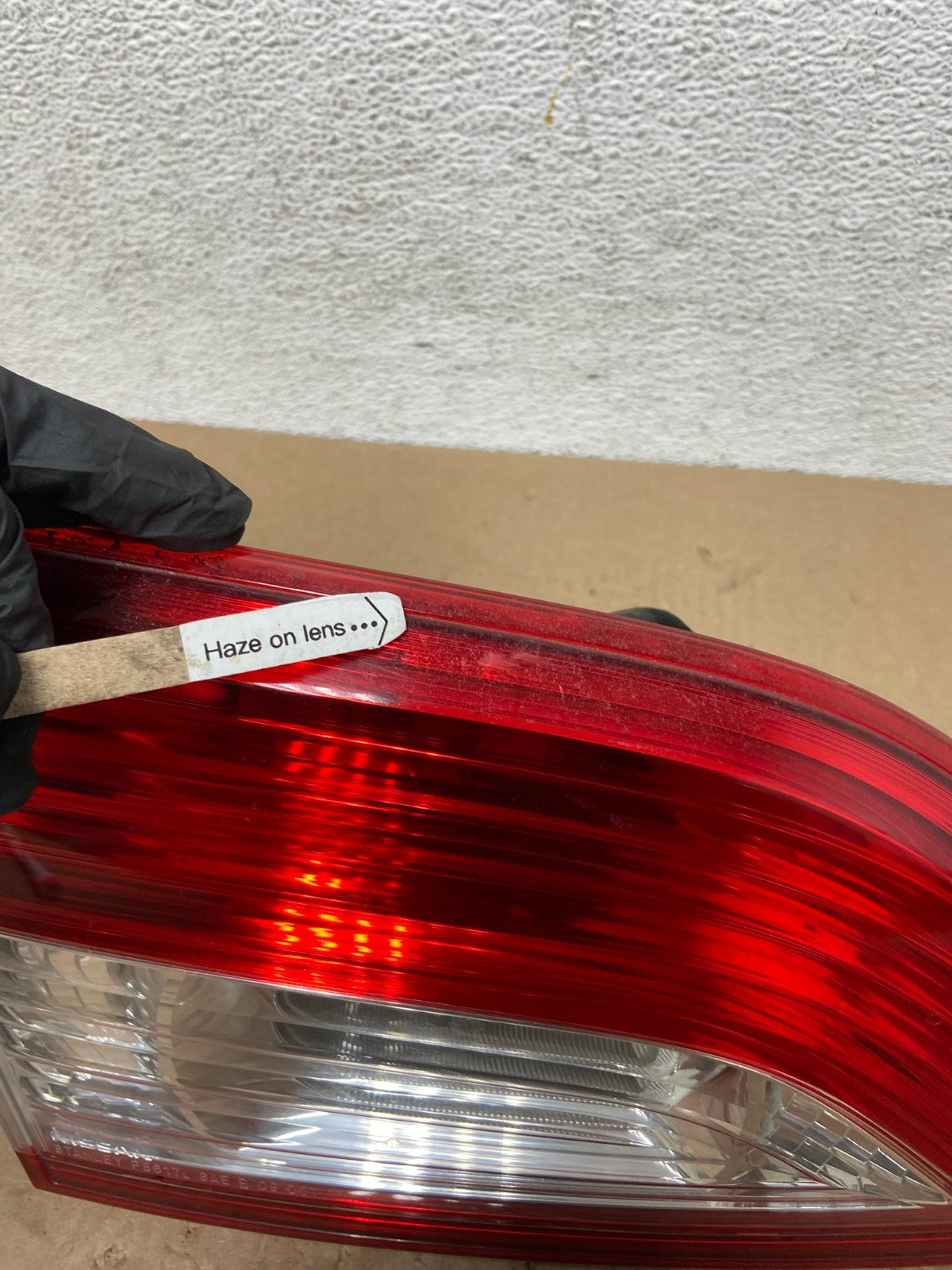 2011-2017 Nissan Quest Left Driver Lh Side Inner Tail Light AD7815 LK4