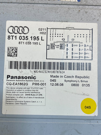 2009-2012 Audi A4 Q5 Receiver Concert Audio Radio AM/FM Cotnrol ai5115 DG6