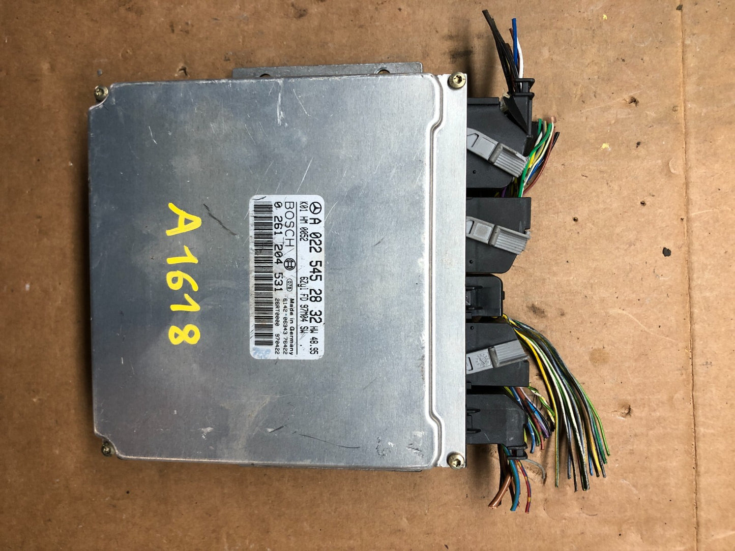 1998 - 1999 Mercedes S320 Engnine Computer Module ECM a0225452832 A1618 PS0