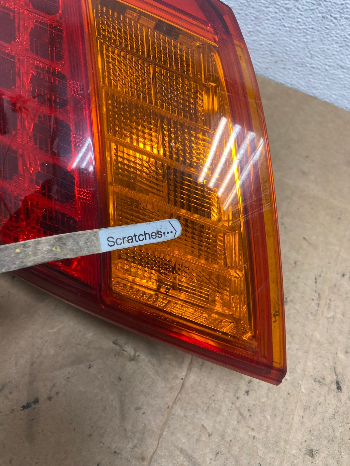 2009 2010 Nissan Murano Left Driver Lh Side Tail Light AD4790 LK3