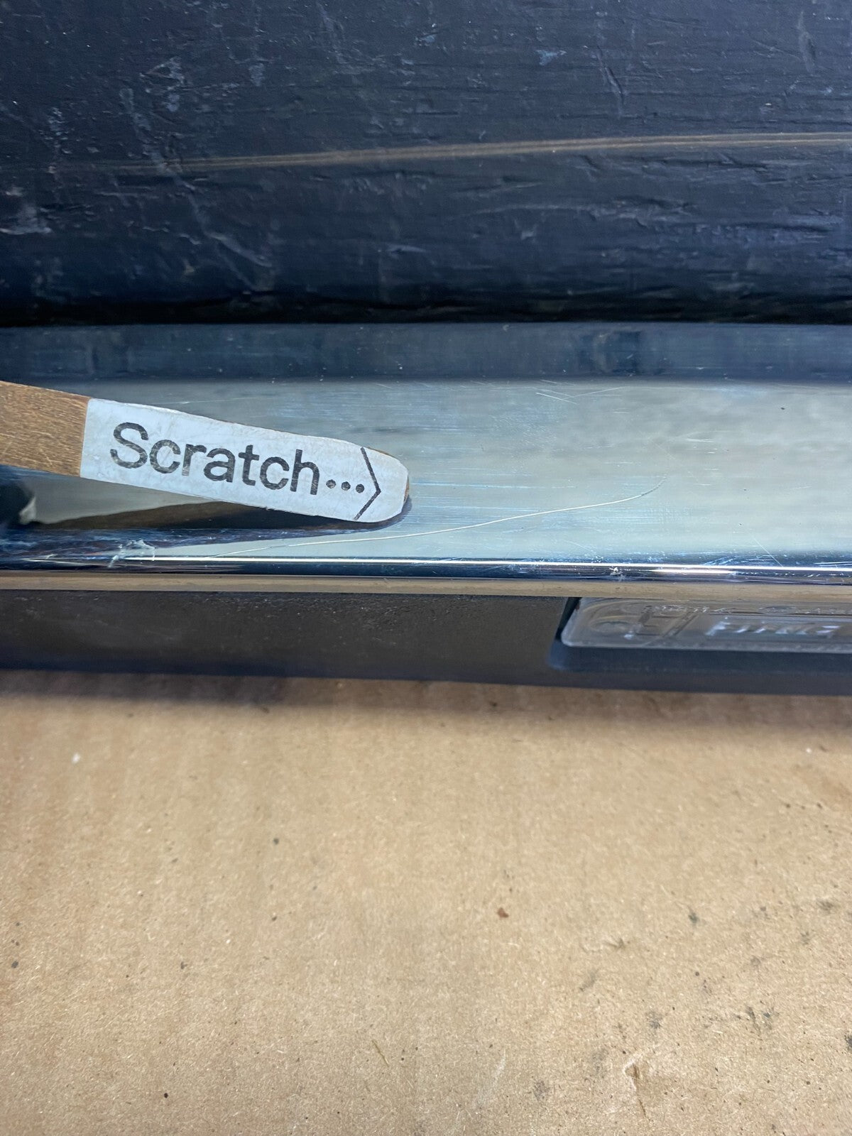2011-2016 Mercedes-Benz B-Class W242 Tailgate Rear Chrome Trim OEM D3847 DG13
