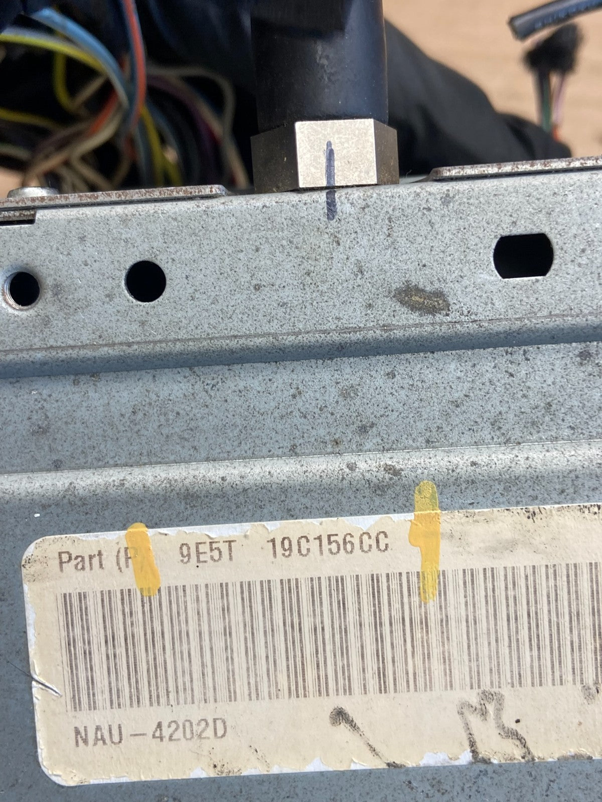 2010 Ford Fusion Milan Radio Cd Receiver Mechanism 9E5T19C156CC af2644 DG9