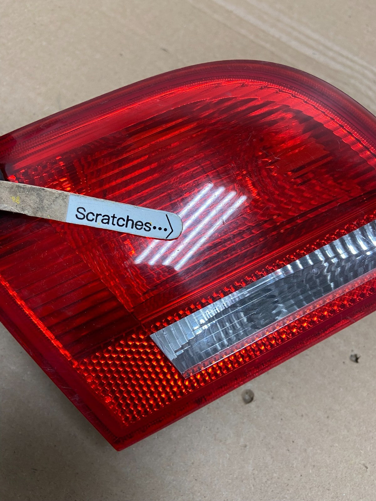 2006 to 2008 Audi A3 QUATTRO Left Driver Lh Side Tail Light Inner OEM AB0951 LK3
