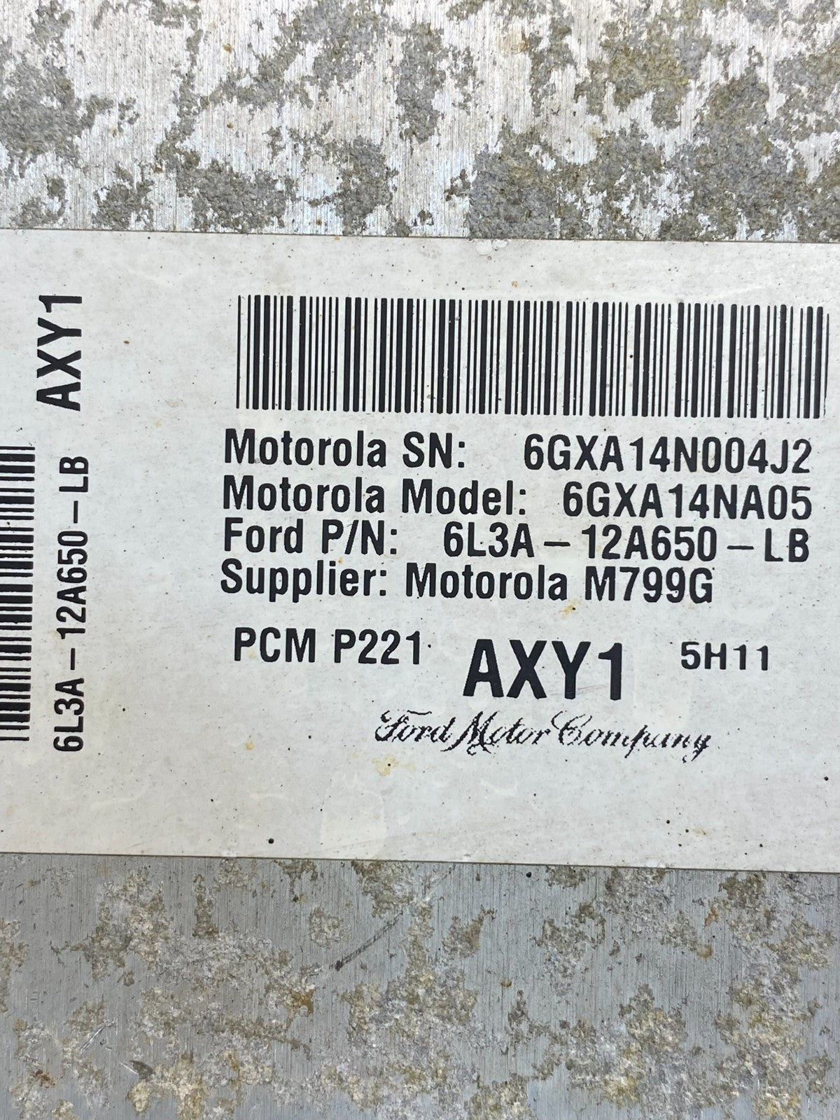 2006 Ford F-150 F150 5.4L Engine Control ECU Computer 6l3a-12a650-ceb AE0124 DG2