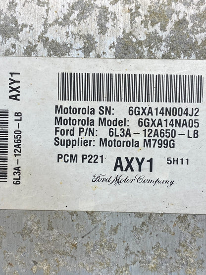 2006 Ford F-150 F150 5.4L Engine Control ECU Computer 6l3a-12a650-ceb AE0124 DG2