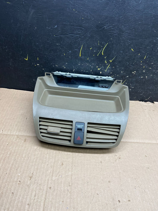 2007 - 2013 Acura MDX Front Dash Tray Center Console Air Vents Hazard Y2285 DG0