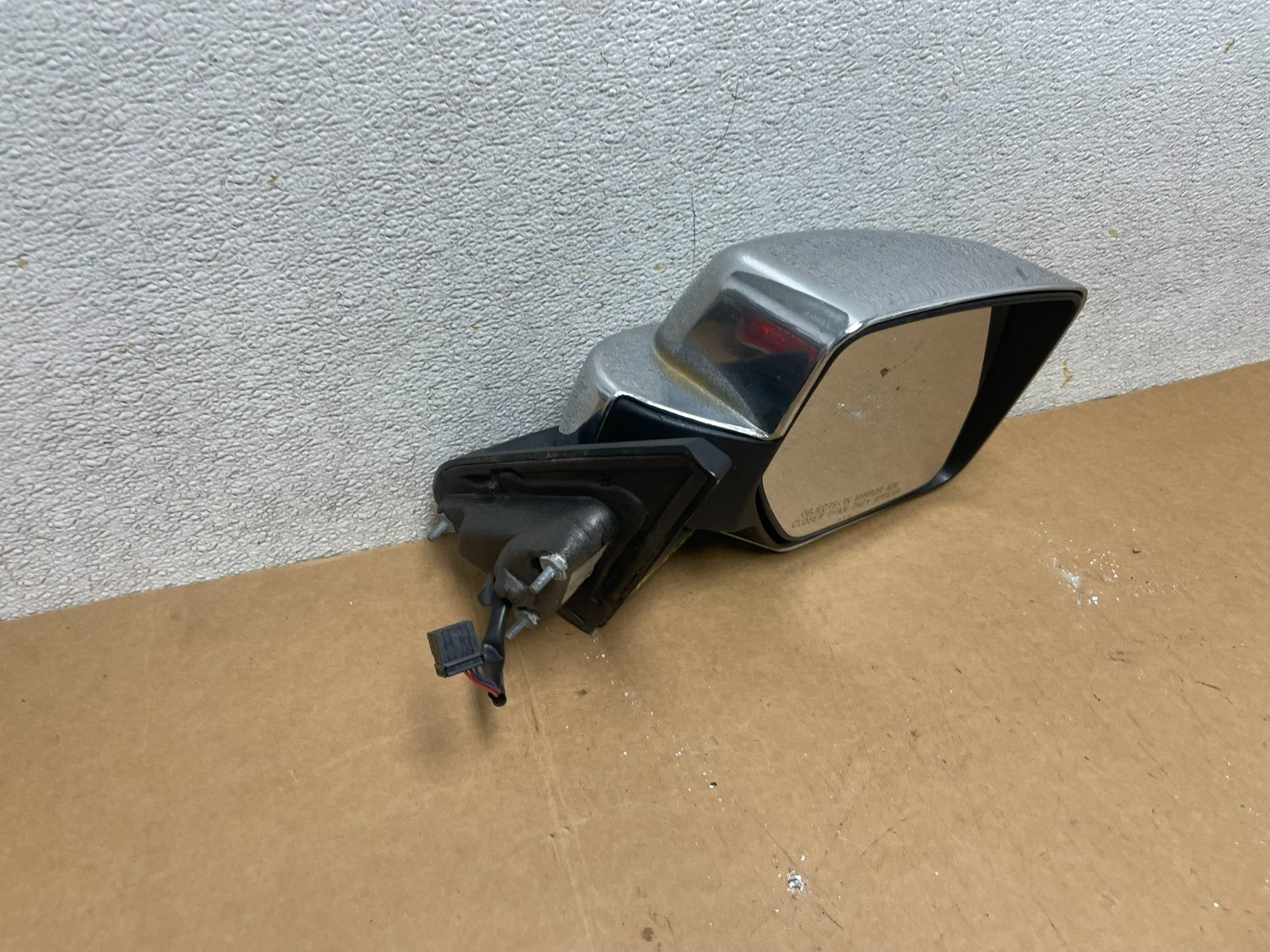 2007 - 2012 Jeep Patriot Right Passenger Heated View Chrome Door Mirror Q6551 DG7