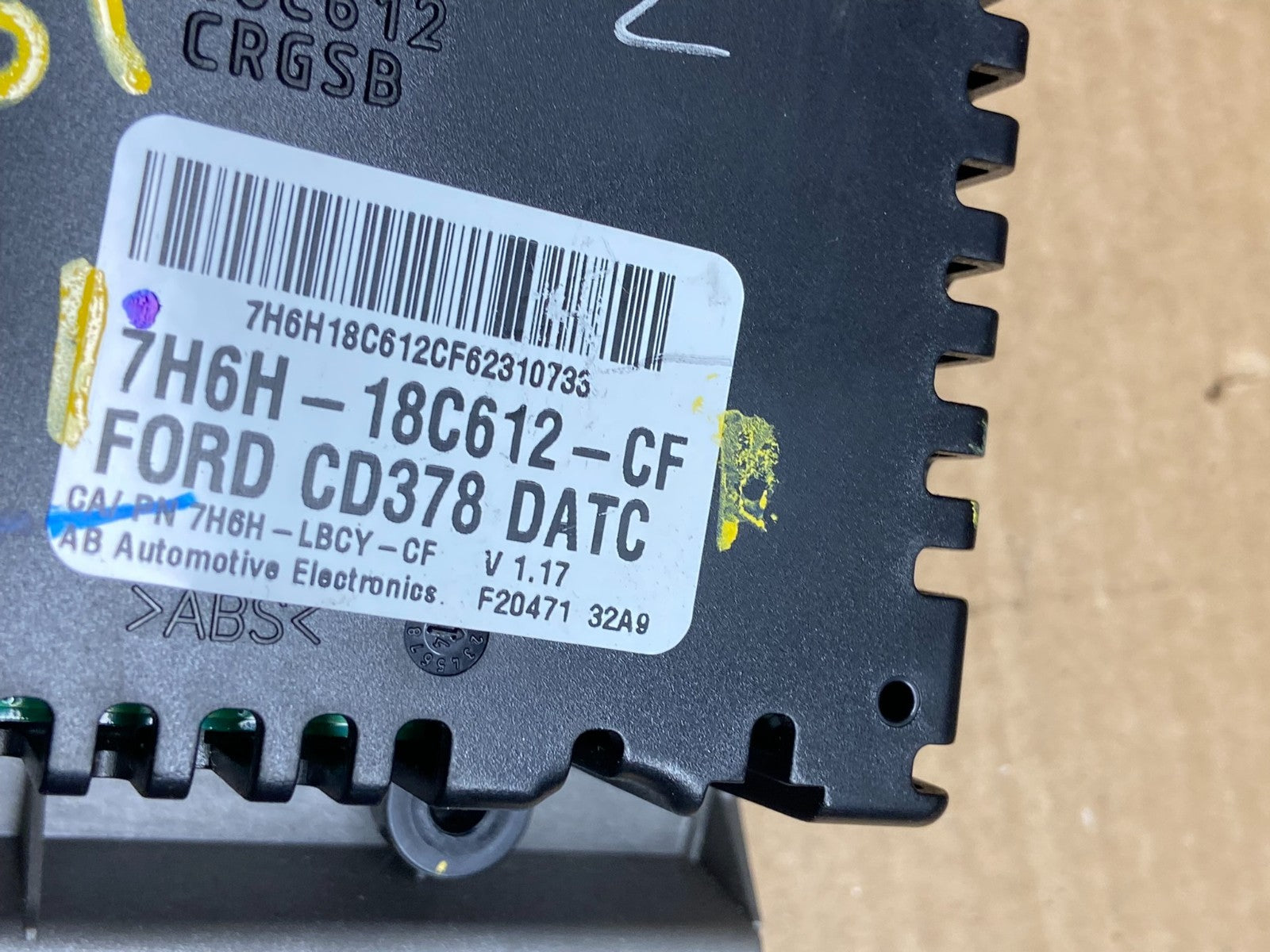 2007 2008 2009 Lincoln Mkz Hvac Climate Control Panel W6554 DG6