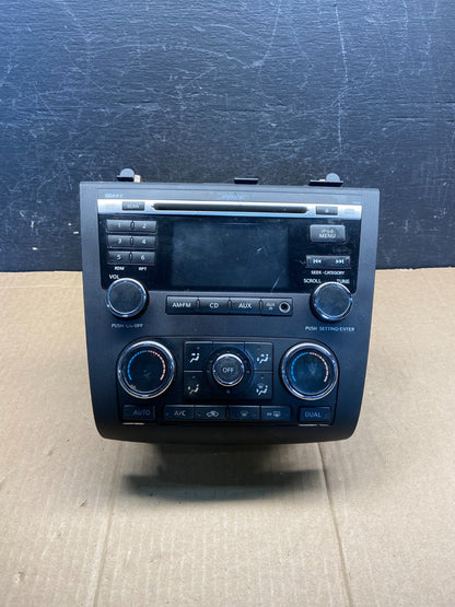 2010 to 2012 Nissan Altima Radio Cd Mp3 Player AUX Climate Control AG1674 DG0