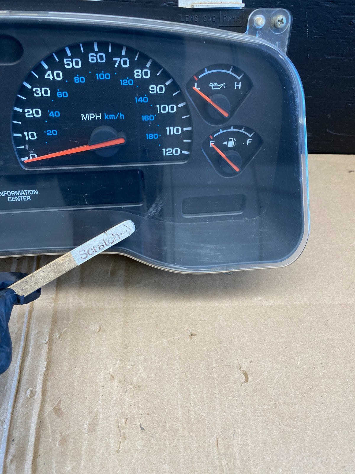 2000 Dodge Durango Speedometer Instrument Cluster Gauge AB8821 PS1