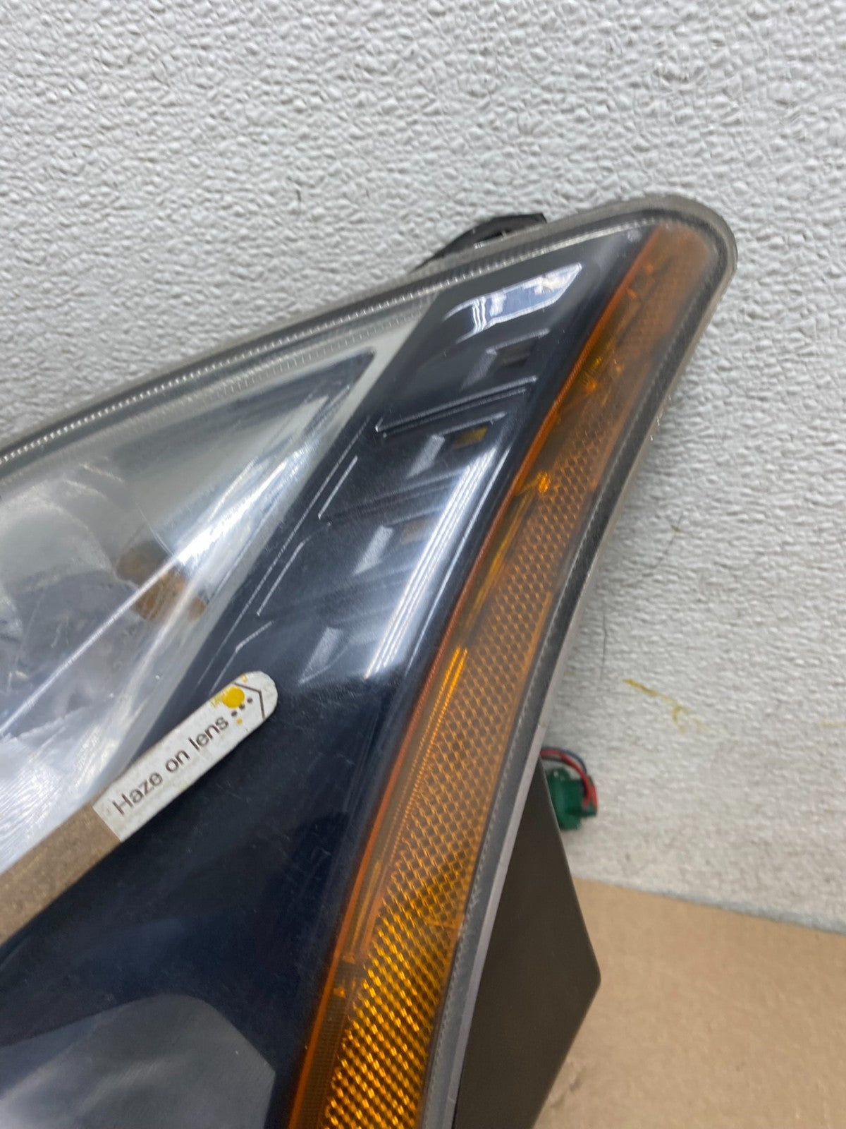 2010-2012 Nissan Sentra Halogen Left Driver LH Black Headlight P8149 DW7